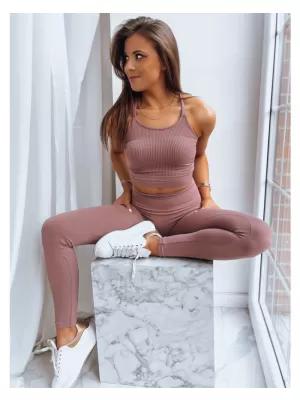 Dámská sportovní souprava DSTREET CARDIO STYLE RŮŽOVÁ
