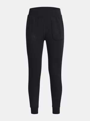 Dívčí tepláky UNDER ARMOUR MOTION JOGGER 1377112-001 Černá
