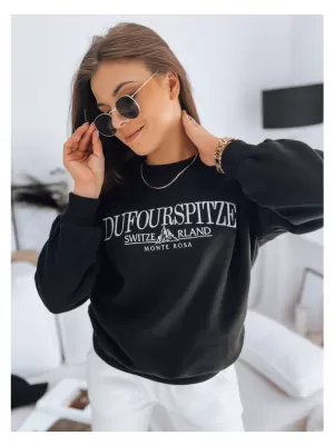 Dámská oversize mikina DSTREET MONTE ROSA ČERNÁ