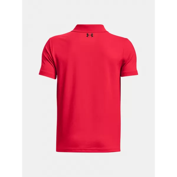  Chlapecké triko UNDER ARMOUR UA PERFORMANCE POLO 1377346-600 Červená 