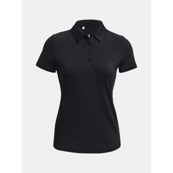 Dámské triko UNDER ARMOUR UA PLAYOFF SS POLO 1377335-001 Černá 