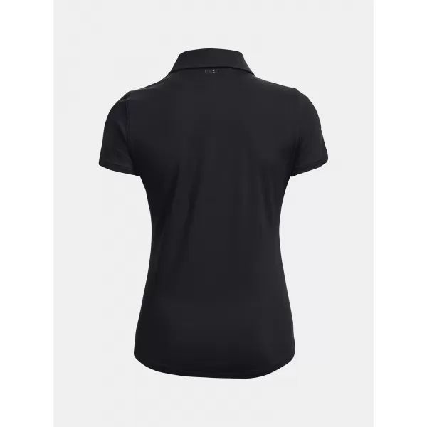  Dámské triko UNDER ARMOUR UA PLAYOFF SS POLO 1377335-001 Černá 