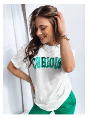 Dámské tričko DSTREET CURIOUS BÍLÁ