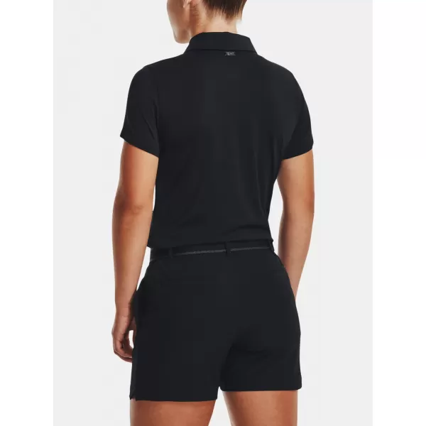  Dámské triko UNDER ARMOUR UA PLAYOFF SS POLO 1377335-001 Černá 
