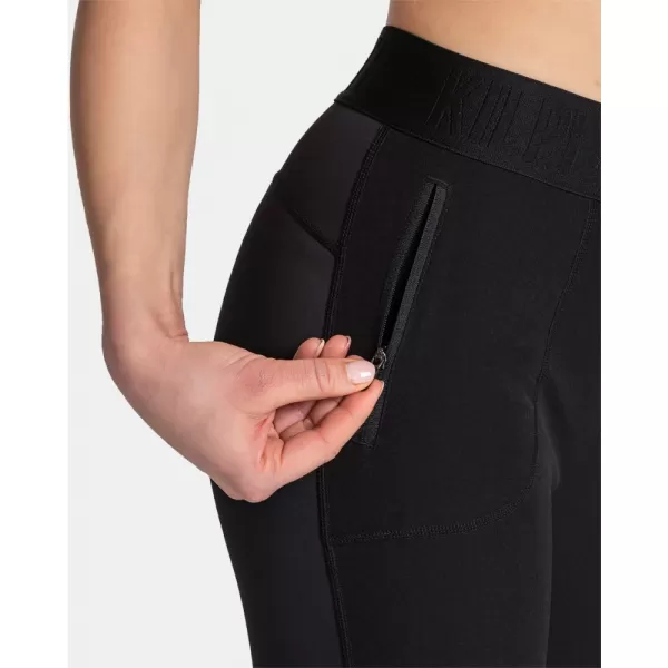 Dámské legíny KILPI LISBROCK-W TL0423KI ČERNÁ 