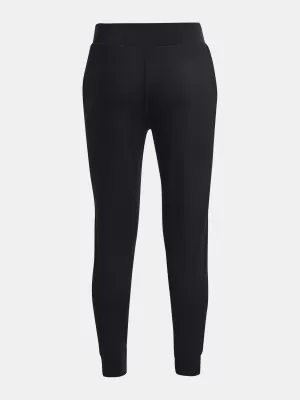 Dívčí tepláky UNDER ARMOUR MOTION JOGGER 1377112-001 Černá