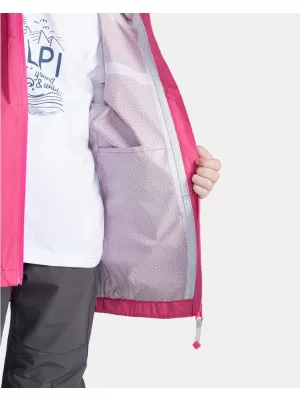 Dětská bunda KILPI DAMIRI-J TJ0518KI RŮŽOVÁ