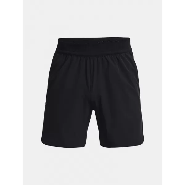  Pánské kraťasy UNDER ARMOUR UA PEAK WOVEN SHORTS 1376782-001 Černá 
