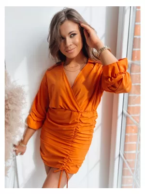 Dámské šaty DSTREET NATI ORANŽOVÁ