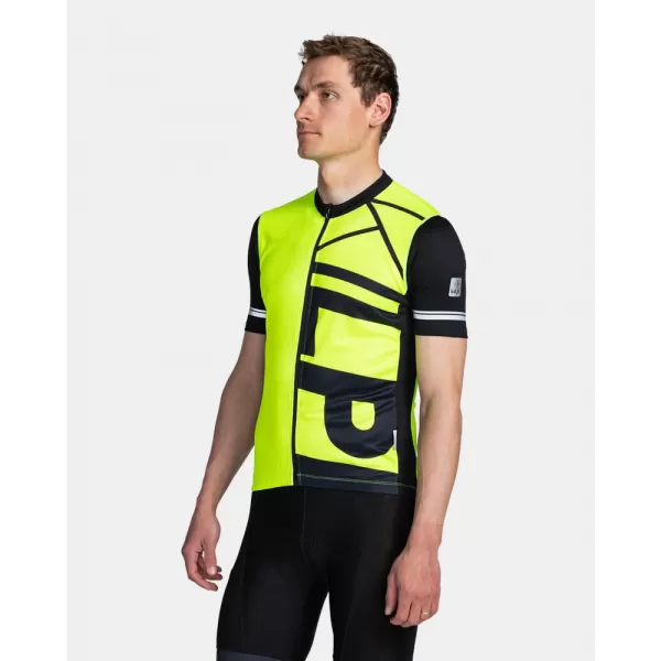  Pánský cyklo dres KILPI CAVALET-M TM0359KI ŽLUTÁ 