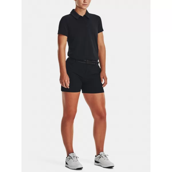 Dámské triko UNDER ARMOUR UA PLAYOFF SS POLO 1377335-001 Černá 