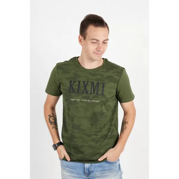  Pánské triko KIXMI RADLY MILITARY 
