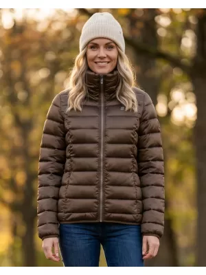 Dámská bunda SAM 73 BETA WB 860 TMAVĚ ZLATÁ