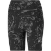 Dámské legíny PUMA POWER AOP 7 HIGH-WAIST SHORT LEGGINGS 673643-01 BLACK