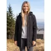 Dámský softshellový kabát ALTISPORT MAGGA LCTB220 ČERNÁ