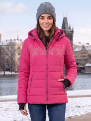 Dámská zimní bunda KIXMI RITA RŮŽOVÁ