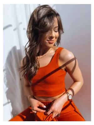 Dámské tílko DSTREET DARLING z ORANŽOVÁ