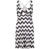 Dámské šaty NORDBLANC V-NECK NBSLD7804 ČERNÁ
