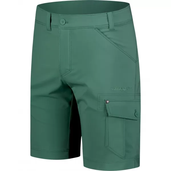  Pánské kraťasy NORDBLANC PATCHPOCKET NBSPM7904 ZELENÁ 