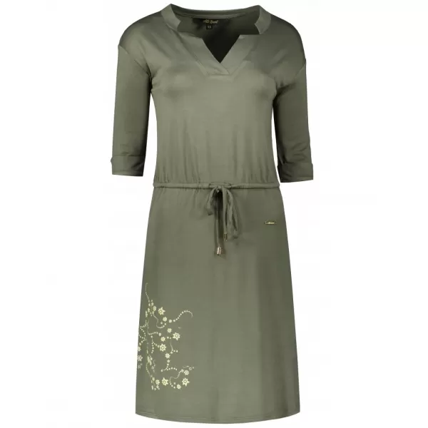  Dámské šaty ALTISPORT ALW133/ANIKA KHAKI 