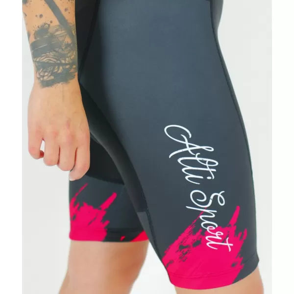  Dámské cyklošortky premium ALTISPORT SWE/ALW01S14 ČERVENÁ 