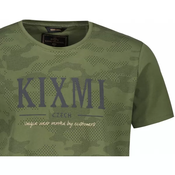  Pánské triko KIXMI RADLY MILITARY 