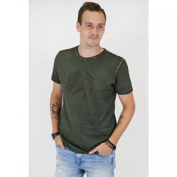  Pánské triko ALTISPORT BARCLAY KHAKI 