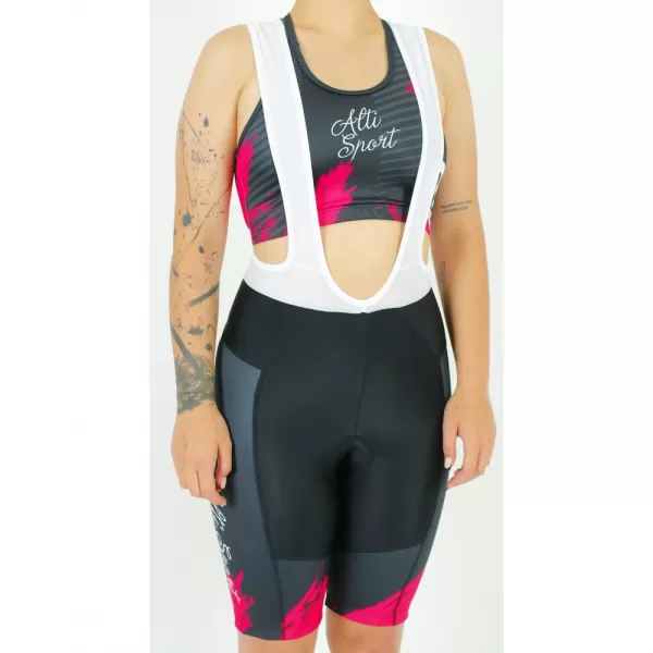  Dámské cyklošortky premium ALTISPORT SWE/ALW01S14 ČERVENÁ 