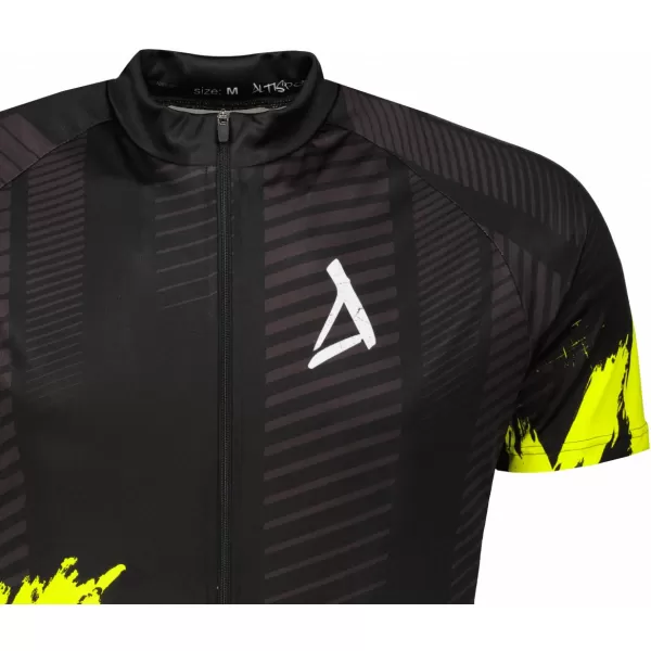  Pánský cyklodres premium ALTISPORT SWE/ALM01S11 NEON YELLOW 