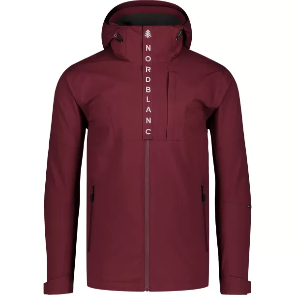  Pánská bunda NORDBLANC COMPASS NBSJM7890 VÍNOVÁ 