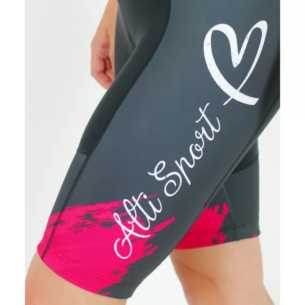  Dámské cyklošortky premium ALTISPORT SWE/ALW01S14 ČERVENÁ 