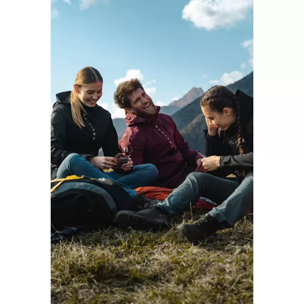  Pánská bunda NORDBLANC COMPASS NBSJM7890 VÍNOVÁ 