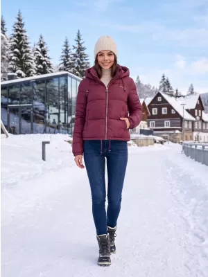 Dámská bunda KIXMI REINA VÍNOVÁ