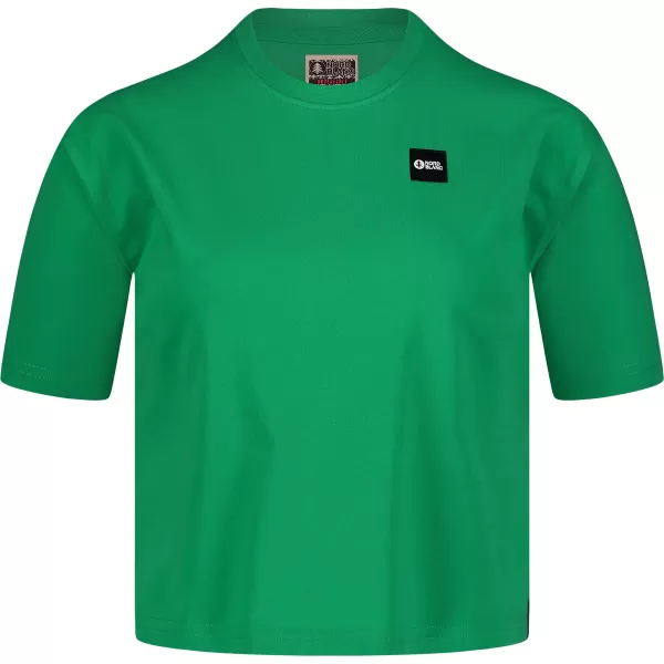  Dámský crop top NORDBLANC CROPTOP NBSLT7819 ZELENÁ 