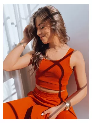 Dámské tílko DSTREET DARLING z ORANŽOVÁ