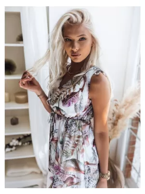 Dámské šaty DSTREET MADAM BÍLÁ