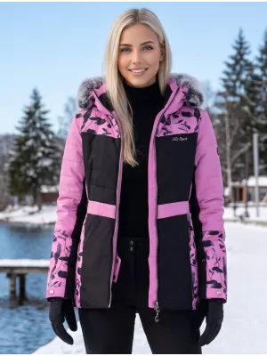 Dámská zimní bunda ALTISPORT BIANCA FIALOVÁ