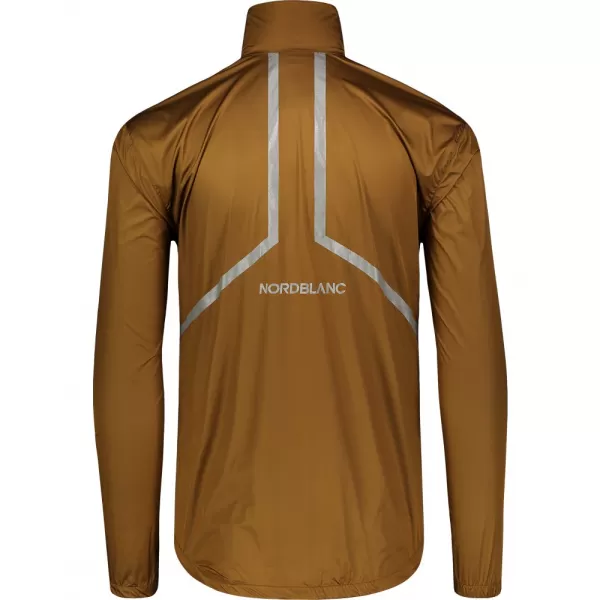  Pánská sportovní bunda NORDBLANC REFLECTIVE NBSJM7899 HNĚDÁ 