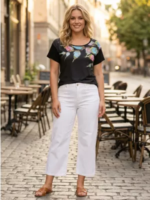 Dámské triko ALTISPORT BAILA ČERNÁ