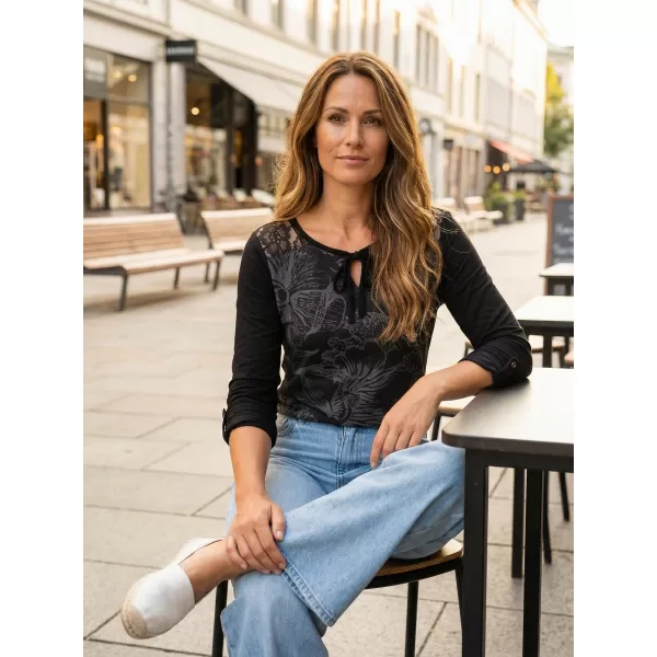  Dámské triko ALTISPORT BELINDA ČERNÁ 