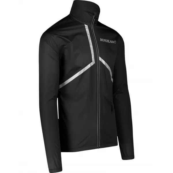  Pánská sportovní bunda NORDBLANC REFLECTIVE NBSJM7899 ČERNÁ 
