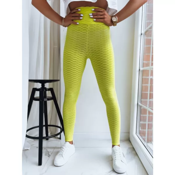  Dámské legíny DSTREET HEALTHKICK ŽLUTÁ 