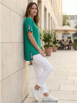 Dámské triko KIXMI RANYA ZELENÁ