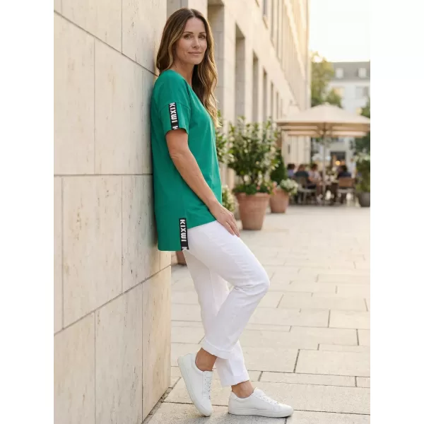  Dámské triko KIXMI RANYA ZELENÁ 