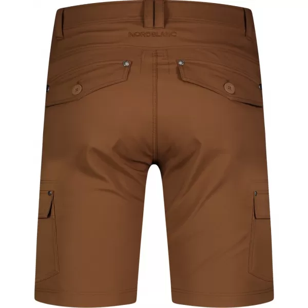  Pánské kraťasy NORDBLANC PATCHPOCKET NBSPM7904 HNĚDÁ 