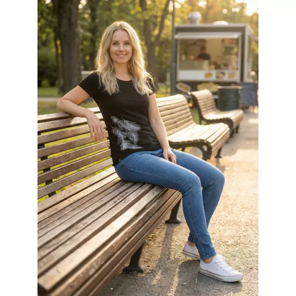  Dámské triko ALTISPORT CARRYOVER ALW112/PUSTA ČERNOSTŘÍBRNÁ 