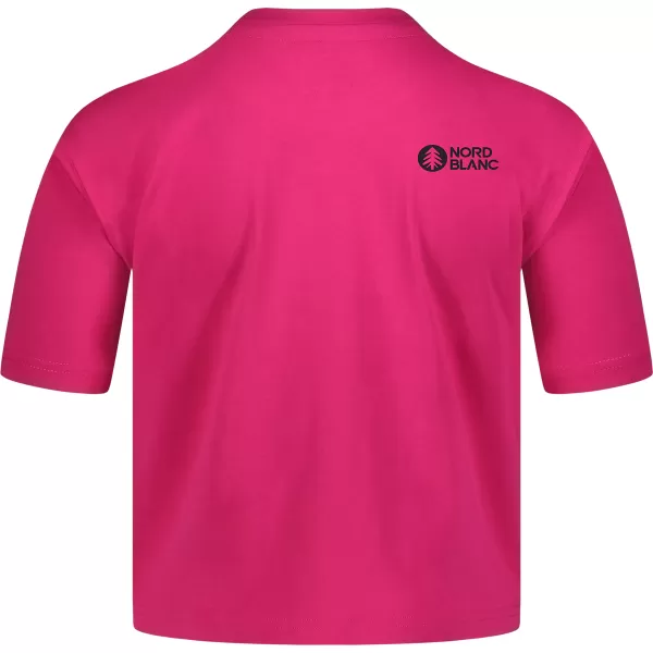  Dámský crop top NORDBLANC CROPTOP NBSLT7819 RŮŽOVÁ 