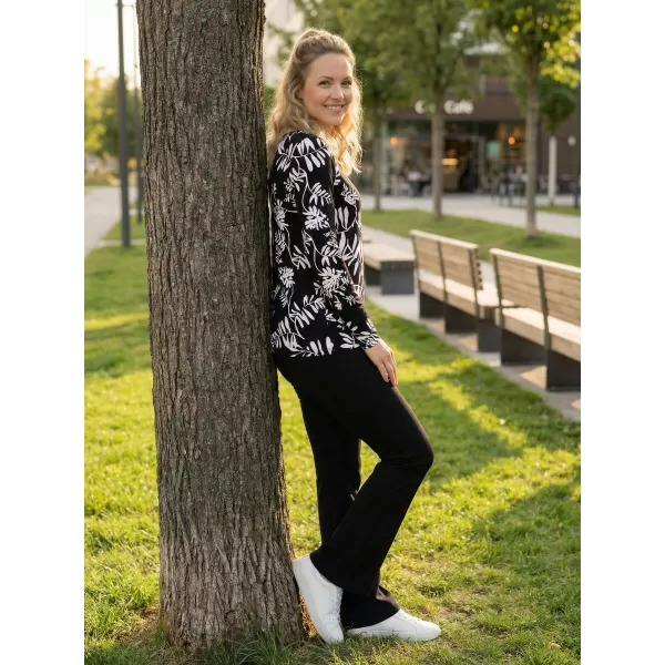  Dámské triko KIXMI ROAN ČERNÁ 