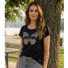 Dámské triko KIXMI ROSIE ČERNÁ