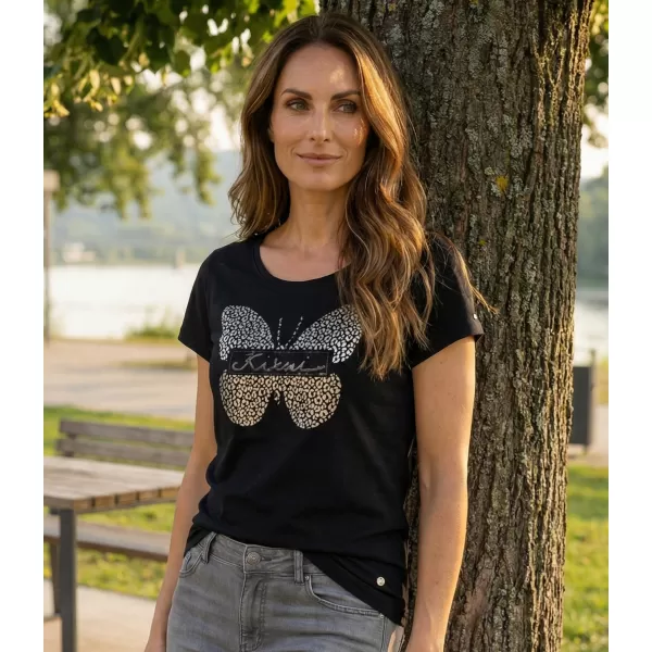  Dámské triko KIXMI ROSIE ČERNÁ 